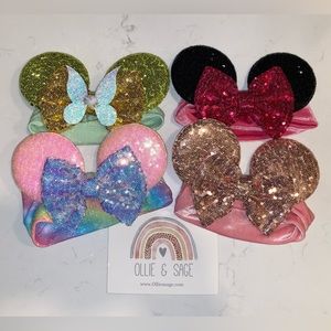 Ollie and Sage Mouse Ears headbands